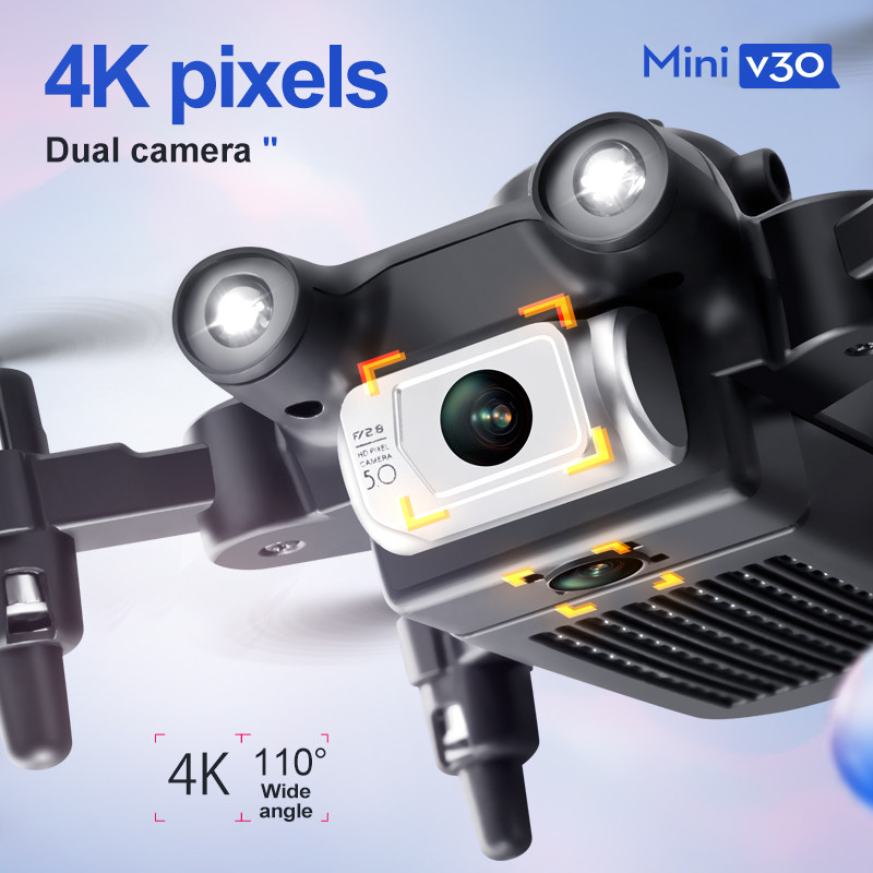 Mini V30 WiFi FPV Drone 4K HD  - Drone Camera Lens incelemesi ve fiyatı