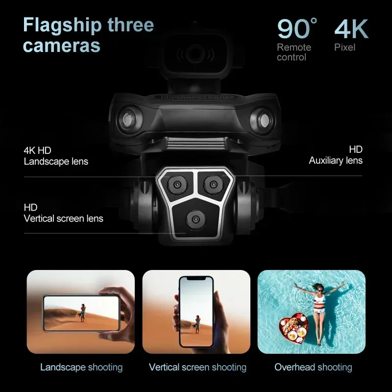 M1S Drone 8K Profesyonel Üçlü  - Drone Camera 4K incelemesi ve fiyatı