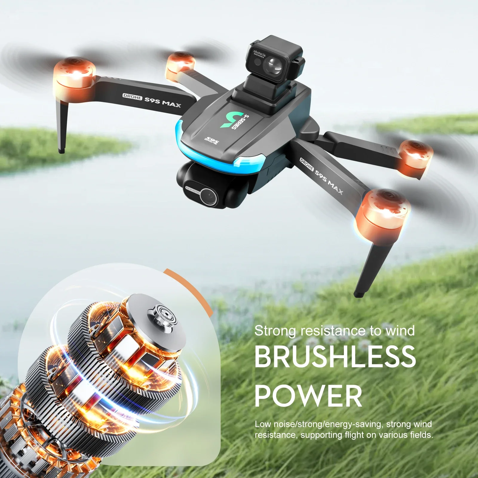 YENI S9S MAX MINI Drone 4K 2 E - Drone Camera Lens incelemesi ve fiyatı
