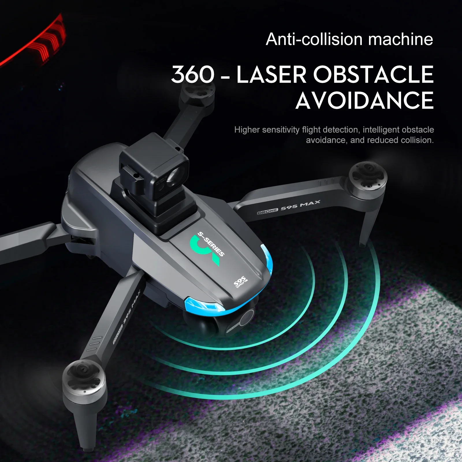 YENI S9S MAX MINI Drone 4K 2 E - Drone Camera Lens incelemesi ve fiyatı
