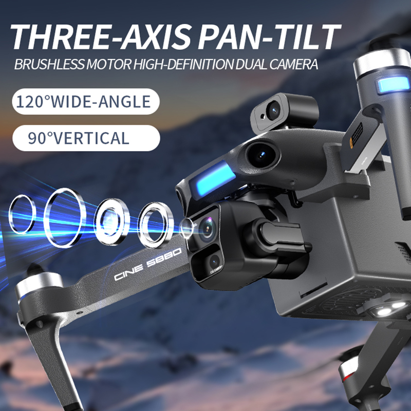 2026 Yeni 8K Çift Kameralı Dro - Drone Camera Lens incelemesi ve fiyatı