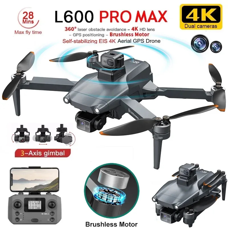 L600 PRO MAX GPS Drone Profesy - Drone Camera Lens incelemesi ve fiyatı