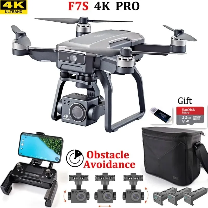 SJRC F7s 4K PRO Drone 4K gözle - Drone Camera 4K incelemesi ve fiyatı