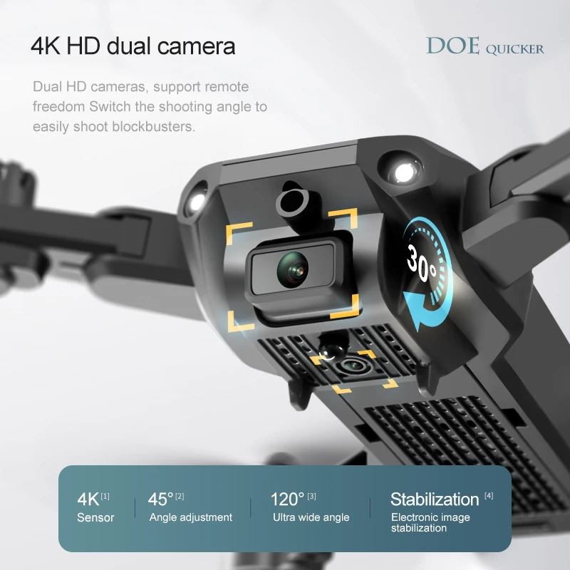 Yeni 4DRC V23 Mini Drone 4K pr - Drone Camera 4K incelemesi ve fiyatı