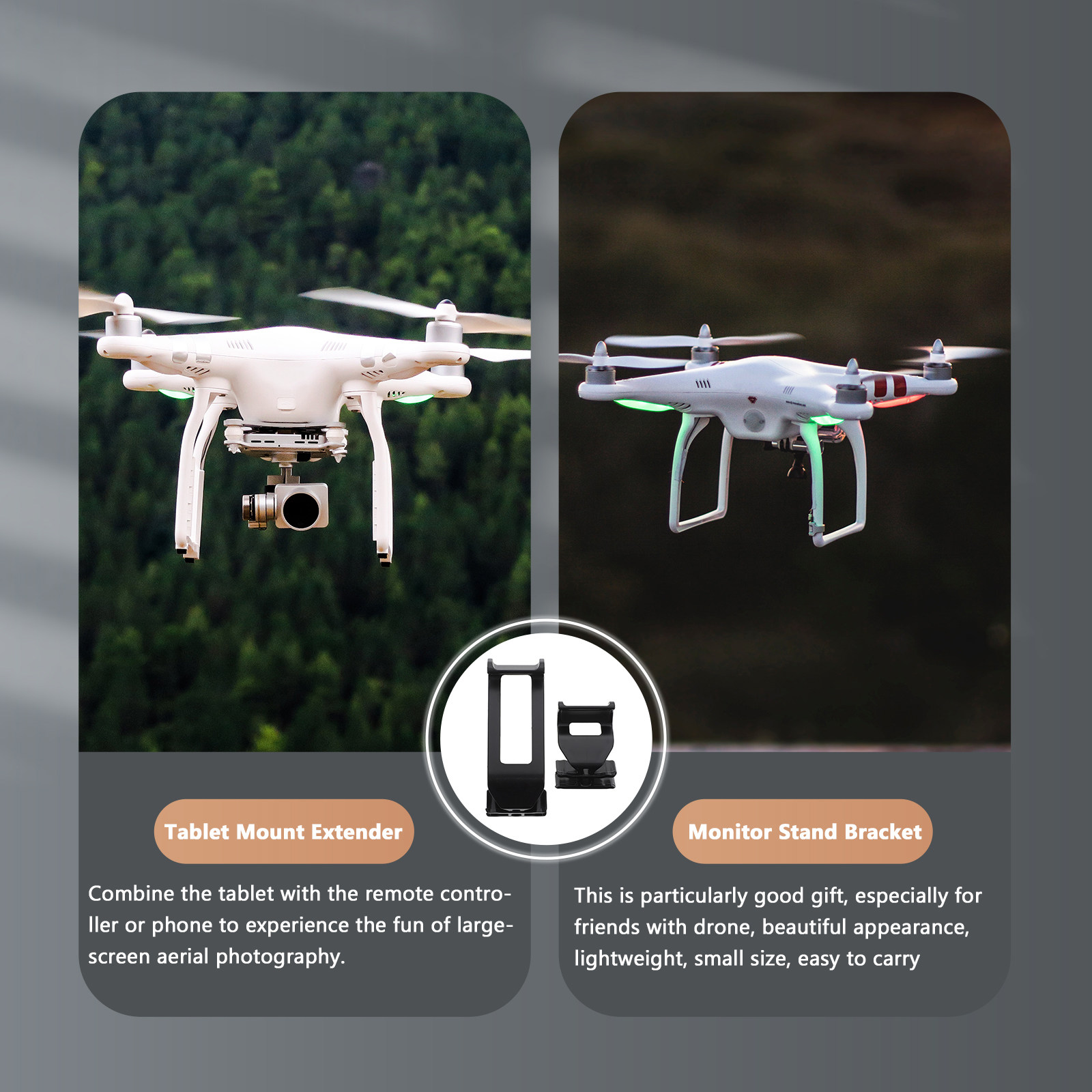 1 Set Drone Tablet Montaj Apar - Drone Camera Mount incelemesi ve fiyatı
